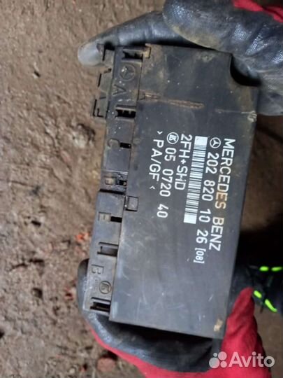 Блоки и приборка Mercedes