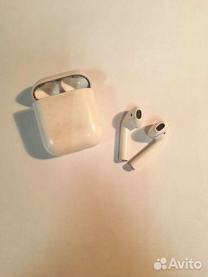 Беспроводные наушники apple airpods оригинал