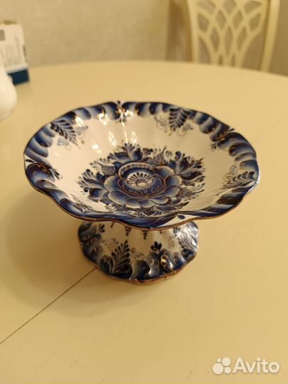 Конфетница Гжель