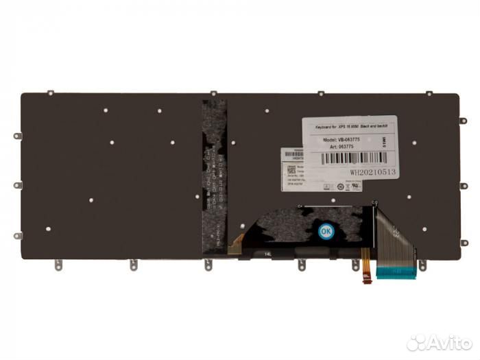 Клавиатура для ноутбука Dell XPS 15 9550, 9560, 95