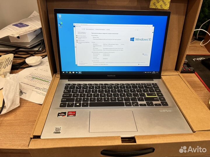 Ноутбук Asus Redolbook 14I Ryzen 4700u, 16 Гб RAM