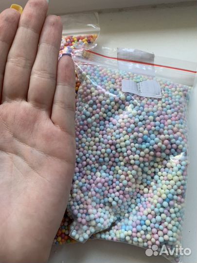 Пенопластовые шарики