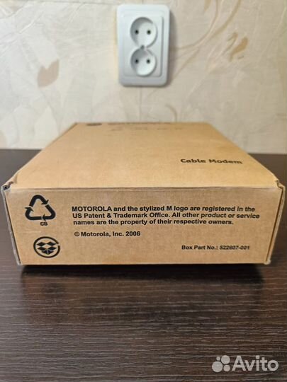 Кабельный модем motorolla sb5101e