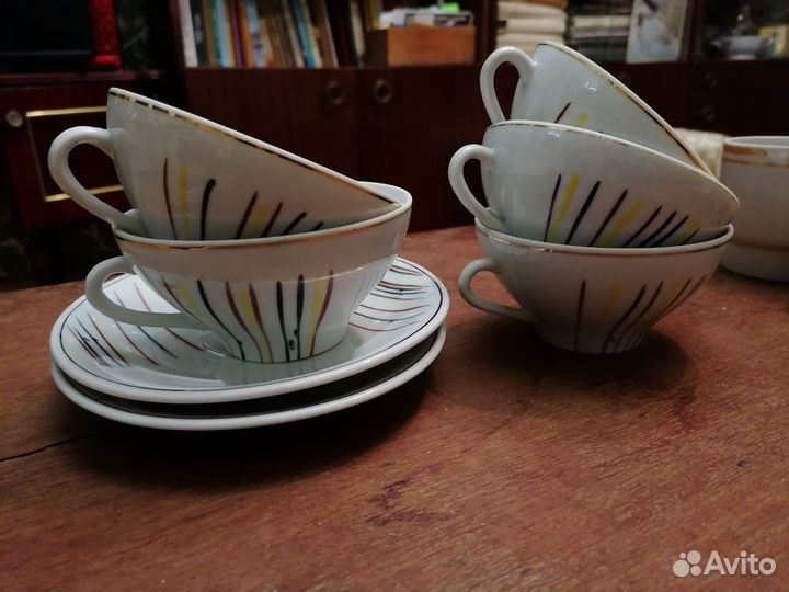 Набор столовой посуды СССР винтаж