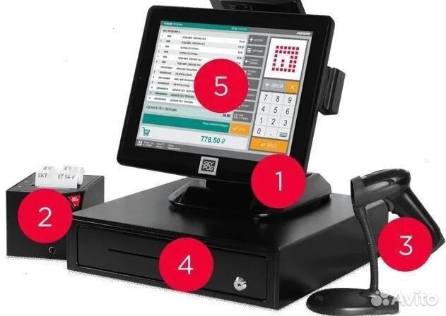 Онлайн касса в продуктовый магазин. Рассрочка