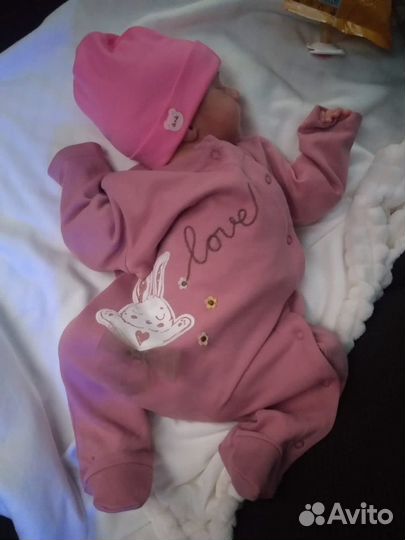 Детские вещи от 0 до 3 мес пакетом