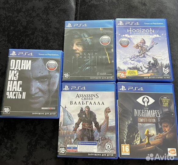 Игры для приставок ps4