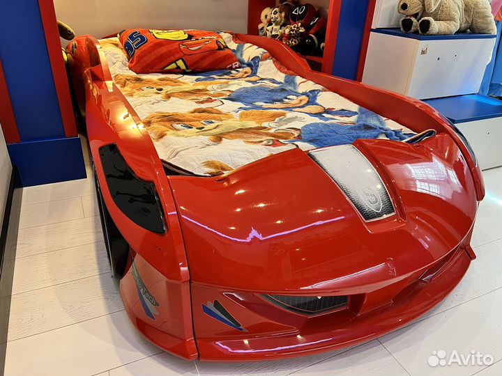 Кровать машина для мальчика