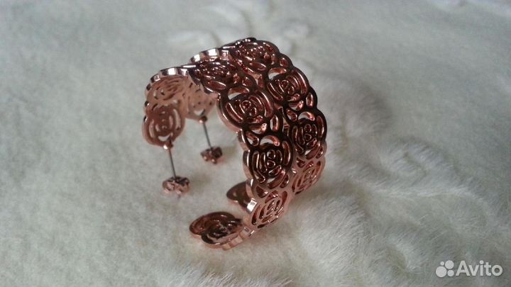 Серьги розочки