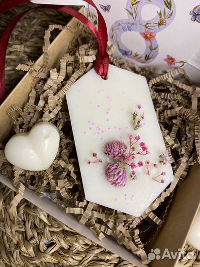 Аромасаше из натурального соевоготвоска / подарок