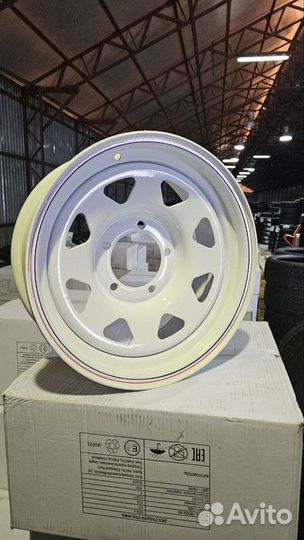 Диск R15x7 5x139.7 ET-20 CB110.1 белый