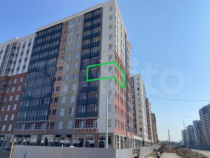 2-к. квартира, 52,1 м², 6/12 эт.