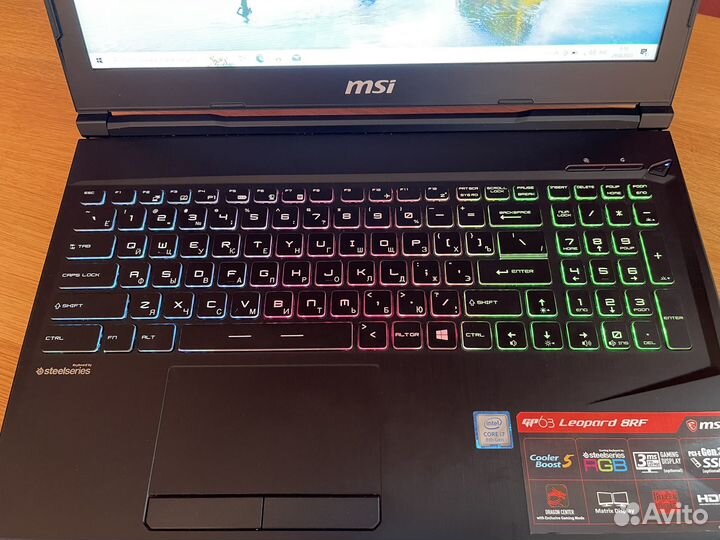 MSI GP63 leopard 8RF