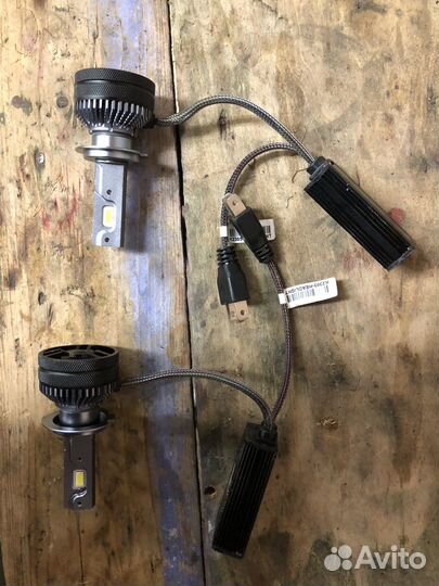 Led лампы dawn knight k5c H7