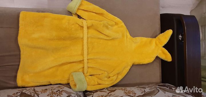 Халатик-пушистик на 4-6 лет