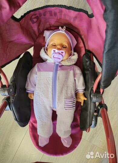 Коляска-трансформер для кукол Buggy Boom