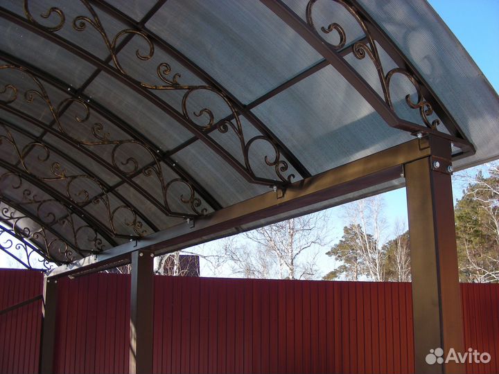 Фермы из металла, навесы, нест. металлоконструкции