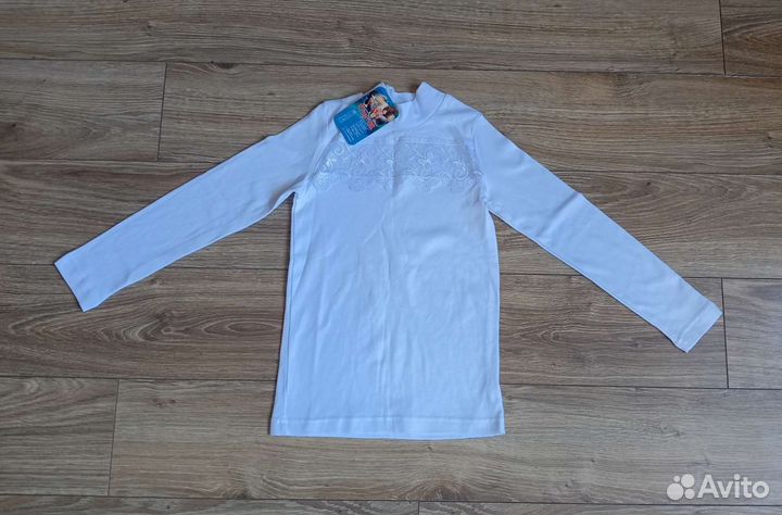 Новые(с этикетками) школьные блузки р.128