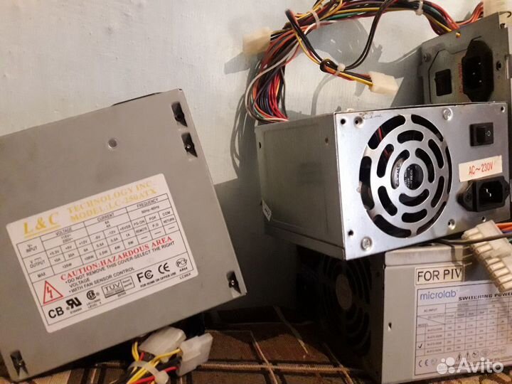 Блоки питания для компьютера рабочие