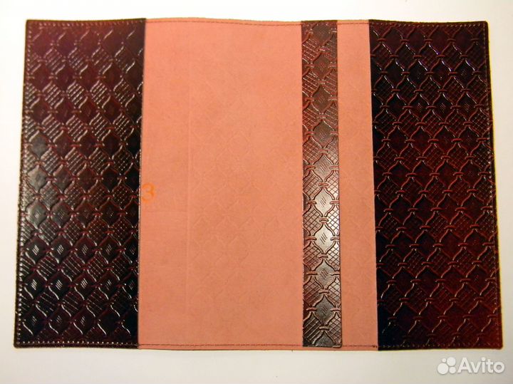 Обложка кожаная для книг и ежедневников. А5