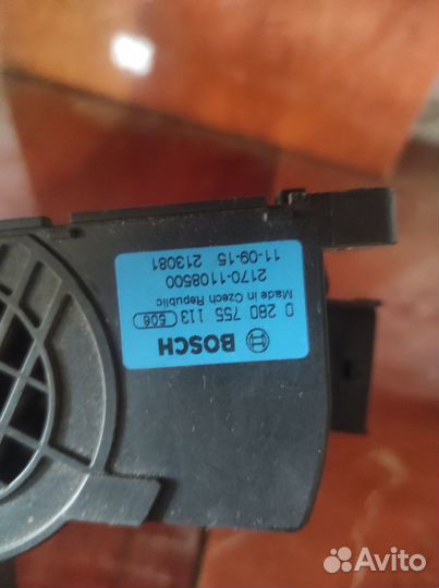 Электронная педаль газа Лада Приора 16 кл