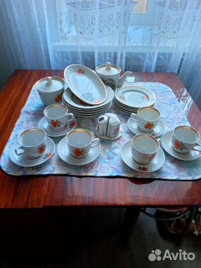 Набор столовой посуды на 6 персон новый