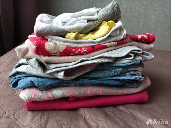 Вещи пакетом на девочку 98-104