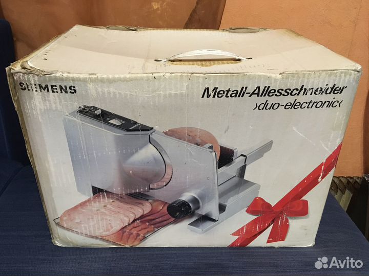 Siemens MS 6000 - Слайсер для нарезки, Ломтерезка