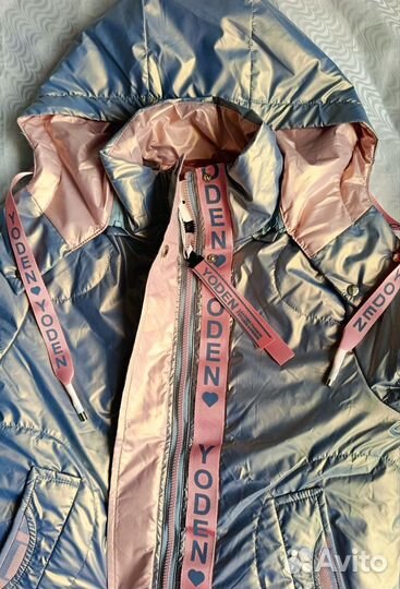 Весеннее пальто на девочку разм 140;146