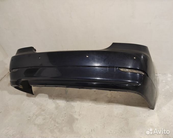 Бампер задний BMW E60 синий