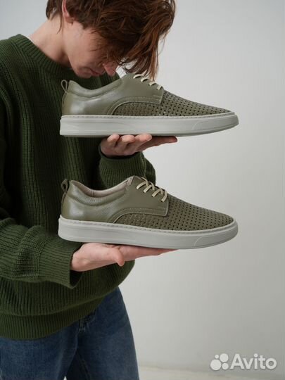 Кеды парапар р.41 натуральная кожа