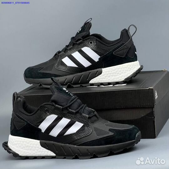 Кроссовки Adidas ZX 1000 Black (Арт.45171)