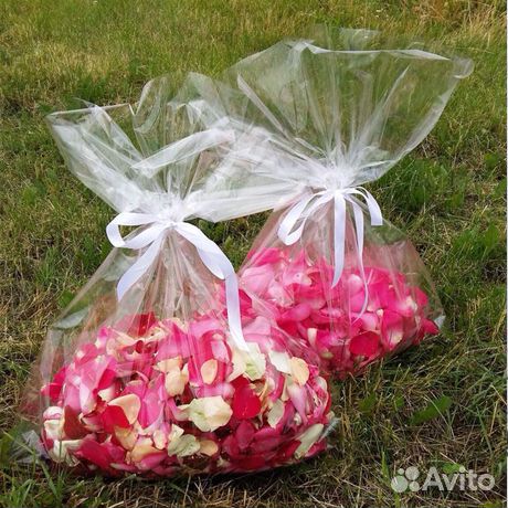 Лепестки роз большой объем