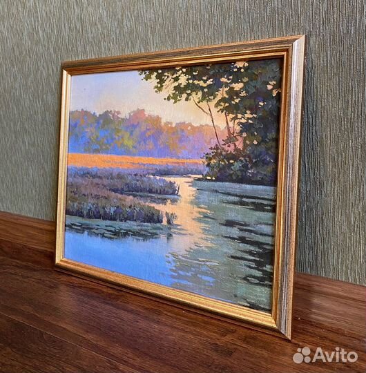 Картина маслом. Пейзаж. 