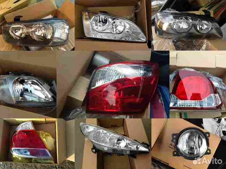 Стекло фары левое для audi 80 (1978-2023)