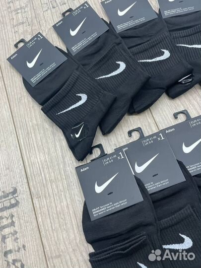 Носки nike черные мужские