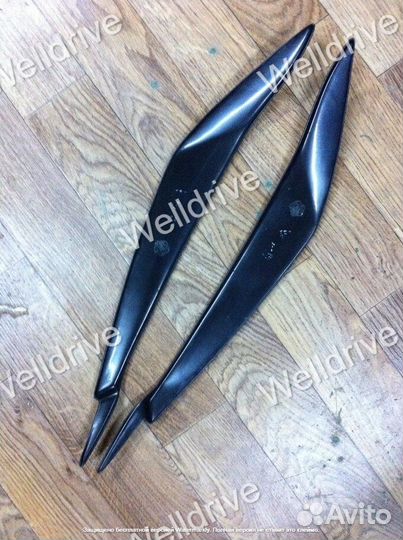 Накладки на фары BMW X5 E70 узкие тюнинг