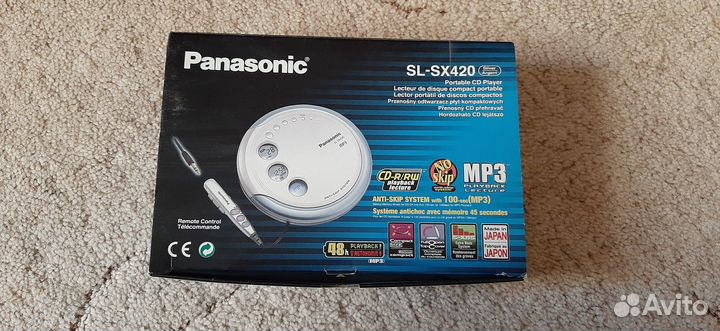 Cd mp3 плеер Panasonic SL-SX420