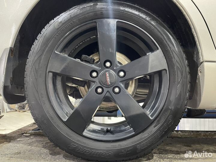 Литые диски dezent r17 TD