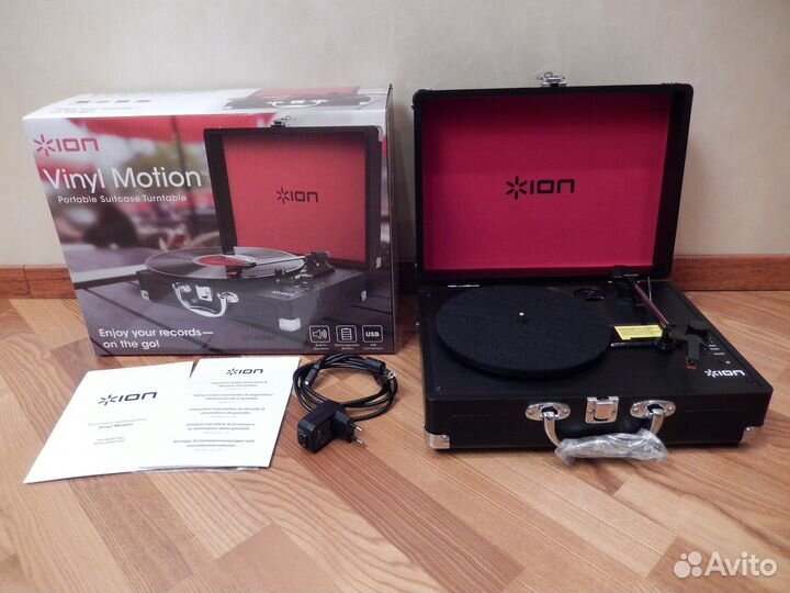Виниловый проигрыватель ION vinyl motion