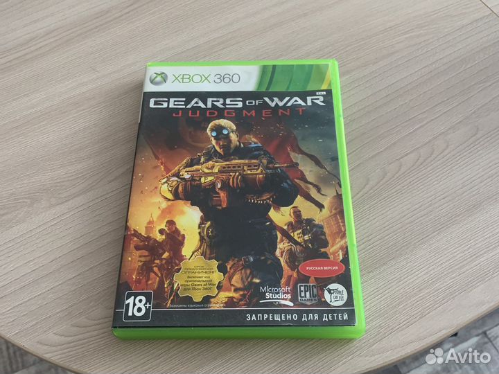 Игра Gears of War judgment для xbox 360