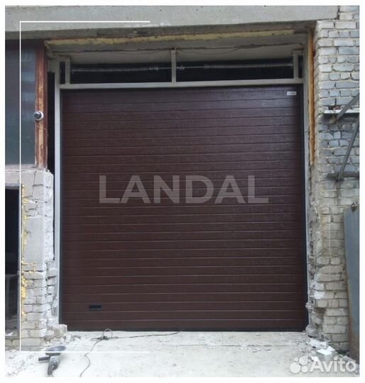 Секционные гаражные ворота