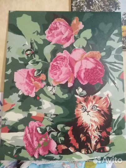 Картины, алмазная мозайка