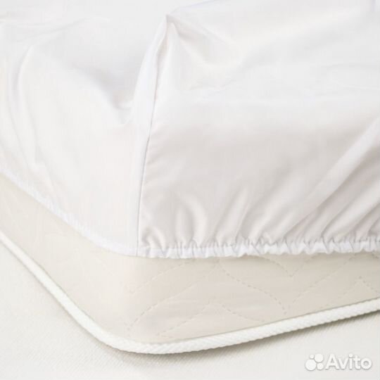 Простынь на резинке непромокаемая