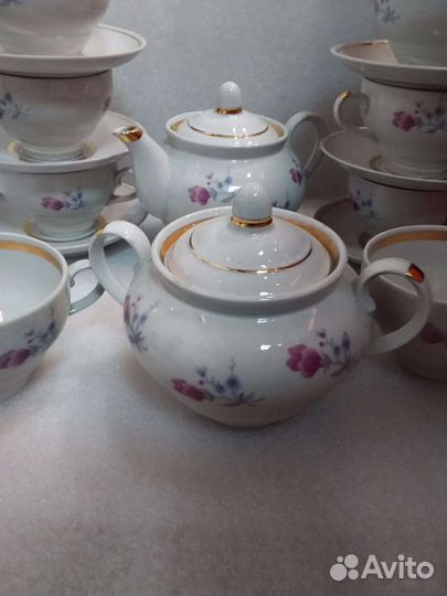 Чайный сервиз СССР Городница