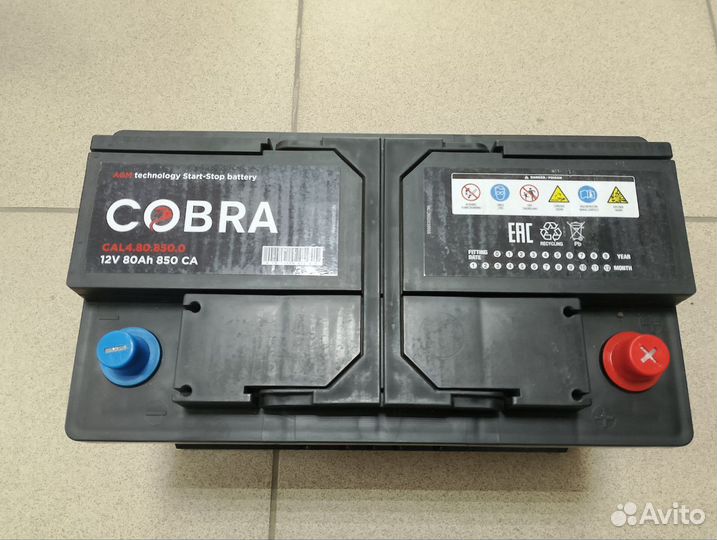 Cobra 80Ah AGM