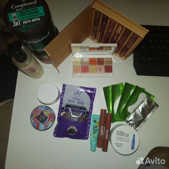 Набор косметики пакетом бу