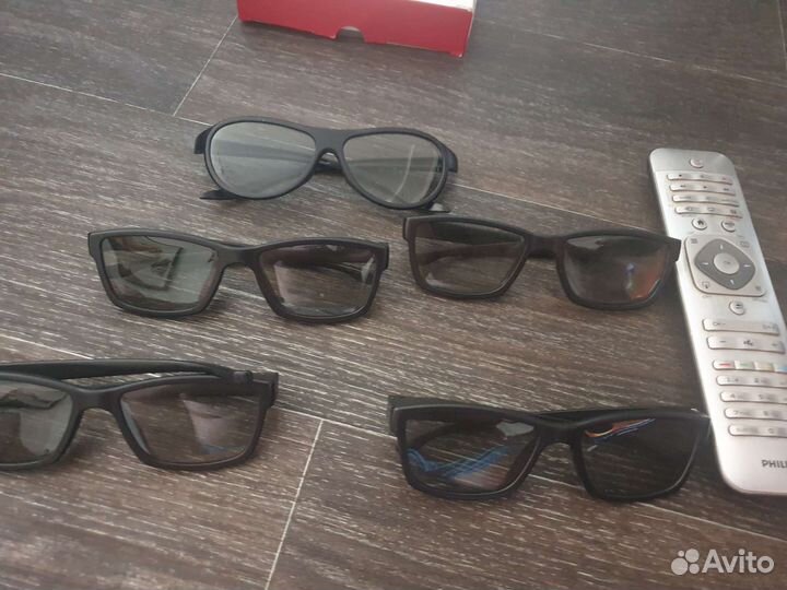 3d очки philips, подставка, пульт, блок питания