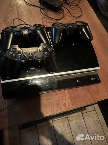Sony PS3 fat 80gb (3 геймпада) купить в Санкт-Петербурге | Электроника ...