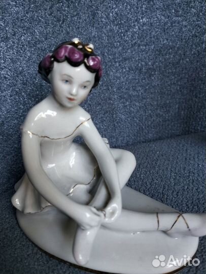 Фарфоровые статуэтки лфз,балерины